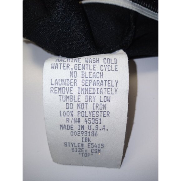 Curtain Call Costumes Dance Floral Flutter Top Size Child Small - Picture 6 of 6